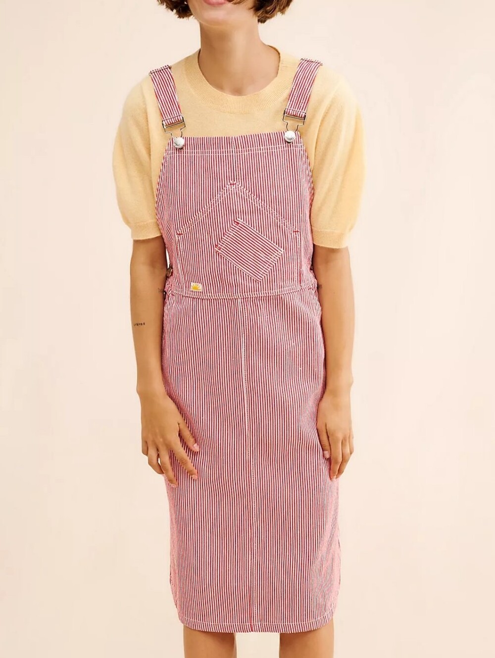 EUC L.F. Markey Saul Dungaree Shirtalls Dress. Size 4